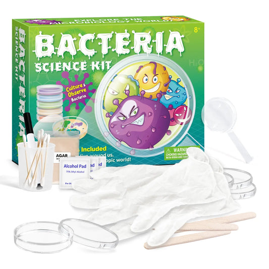 Le jouet Science Kit-BACTERIA-développer les bactéries microscopiques - expériences amusantes pour enfants